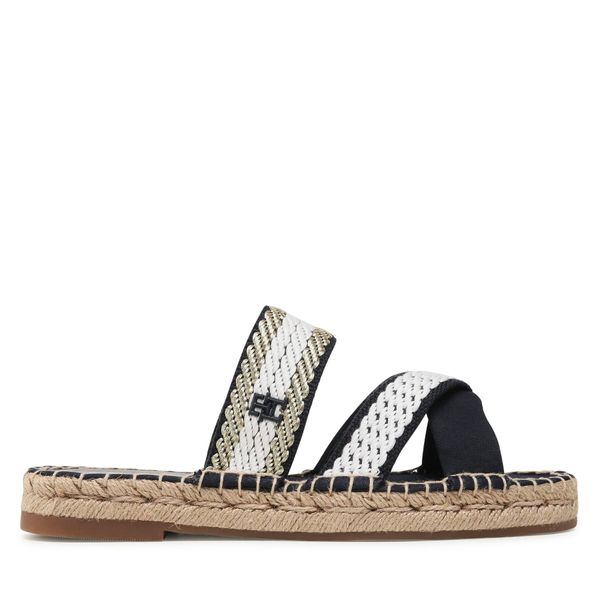 Tommy Hilfiger Espadrile Tommy Hilfiger Golden Webbing Sandal FW0FW07096 Space Blue DW6