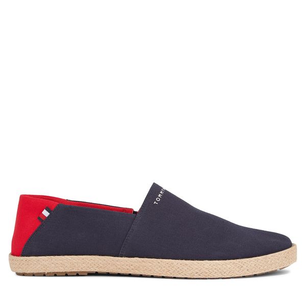 Tommy Hilfiger Espadrile Tommy Hilfiger Hilfiger Espadrille Core Textile FM0FM04981 Tamnoplava