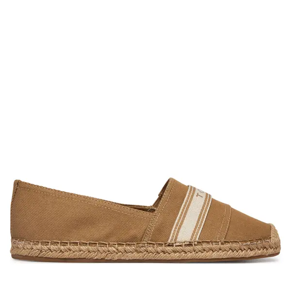 Tommy Hilfiger Espadrile Tommy Hilfiger Hilfiger Webbing Espadrille FW0FW09334 Smeđa
