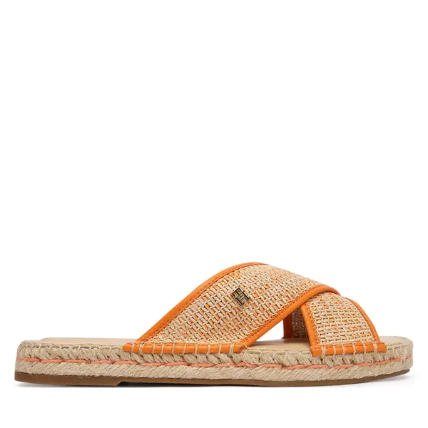 Tommy Hilfiger Espadrile Tommy Hilfiger Monogram Espadrille FW0FW09139 Narančasta