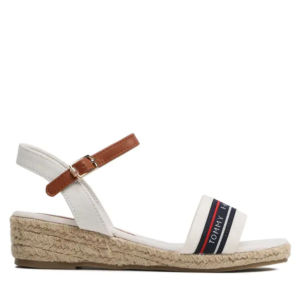Tommy Hilfiger Espadrile Tommy Hilfiger Rope Wedge T3A7-32777-0048X100 M Bijela