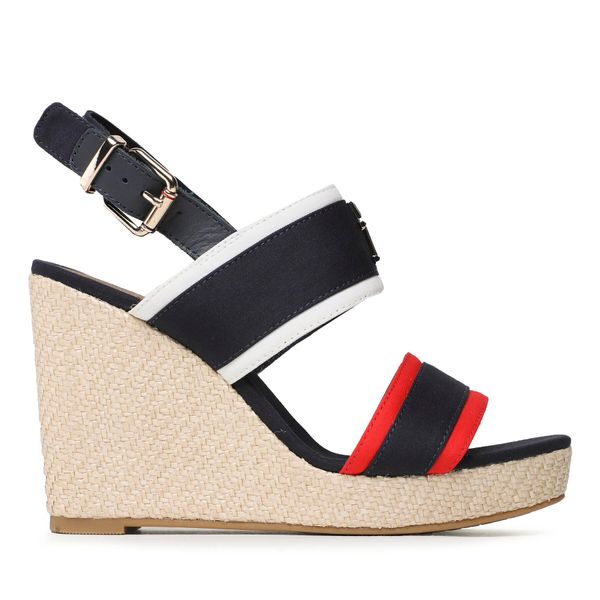 Tommy Hilfiger Espadrile Tommy Hilfiger Rwb Feminne Wedge FW0FW07180 Rwb 0GY
