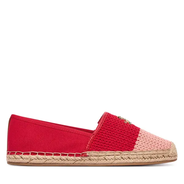 Tommy Hilfiger Espadrile Tommy Hilfiger Script Crochet Espadrille FW0FW09502 Crvena