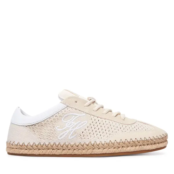 Tommy Hilfiger Espadrile Tommy Hilfiger Th Heritage Rope Sneaker FW0FW09406 Bež