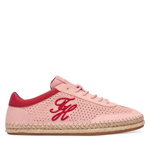 Tommy Hilfiger Espadrile Tommy Hilfiger Th Heritage Rope Sneaker FW0FW09406 Ružičasta