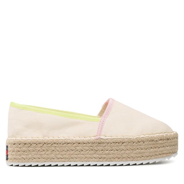 Tommy Jeans Espadrile Tommy Jeans Flatform Espadrille EN0EN02078 Calico AEF