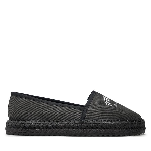 Tommy Jeans Espadrile Tommy Jeans Tjw Varsity Espadrille EN0EN02470 Crna