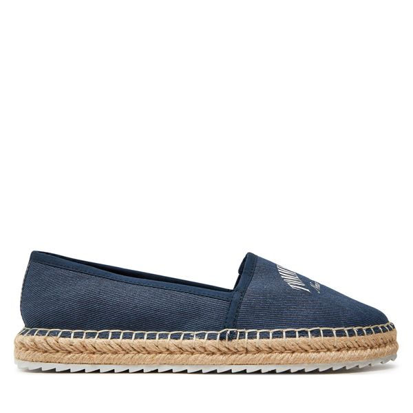 Tommy Jeans Espadrile Tommy Jeans Tjw Varsity Espadrille EN0EN02470 Tamnoplava