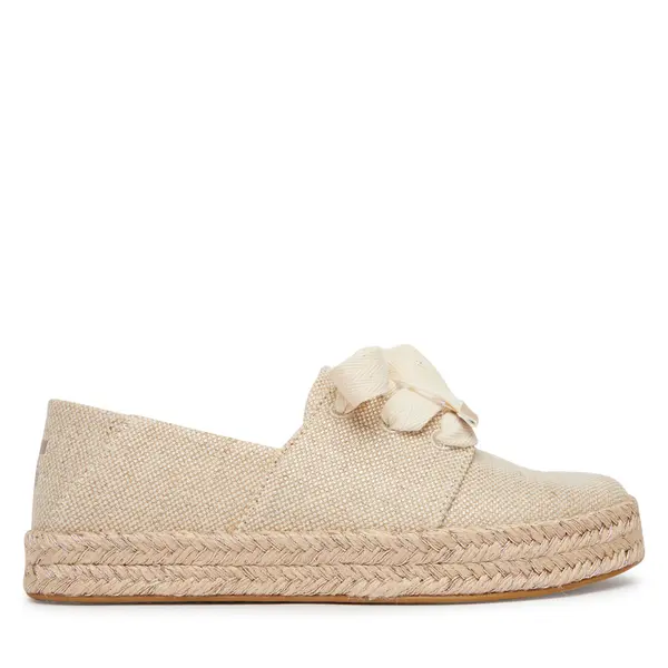 TOMS Espadrile Toms Carolina Lace Up 10023062 Bež