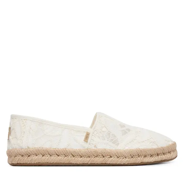 TOMS Espadrile Toms Egret Floral Crochet 10023030 Bijela