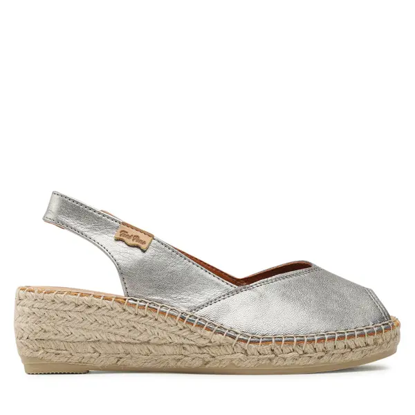 Toni Pons Espadrile Toni Pons Bernia-P Srebrna