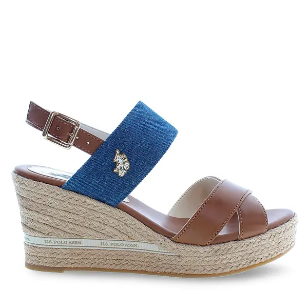 U.S. Polo Assn. Espadrile U.S. Polo Assn. Alyss ALYSSA011 Smeđa