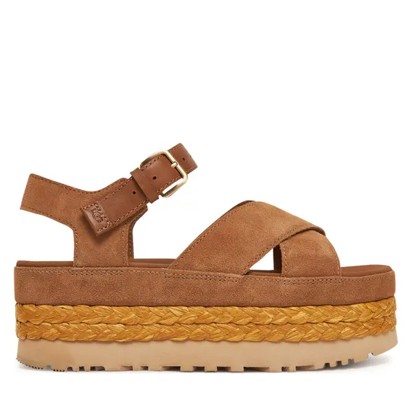 Ugg Espadrile Ugg W Aubrey Ankle Strap 1167471 Smeđa