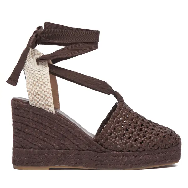 Weekend Max Mara Espadrile Weekend Max Mara 2615521155670 Tamno smeđa
