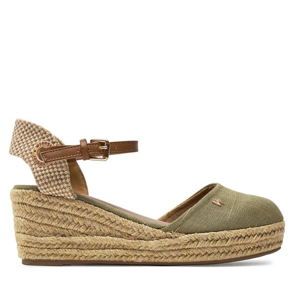 Wrangler Espadrile Wrangler Bela Women Semi Wedge 20241055 Zelena