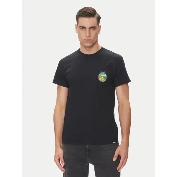 Etnies Etnies T-shirt Camp Vibes 4130003782 Crna Regular Fit