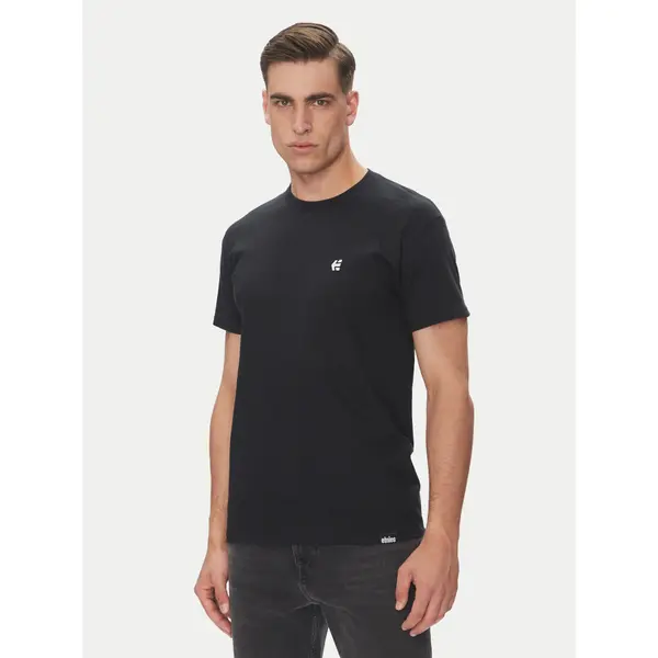 Etnies Etnies T-shirt Team Emroidery 4130003738 Crna Regular Fit