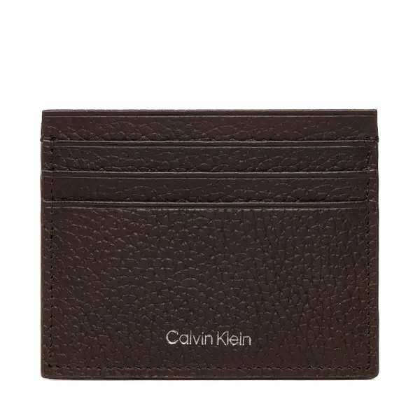 Calvin Klein Etui za kreditne kartice Calvin Klein LV04D1060G Tamno smeđa