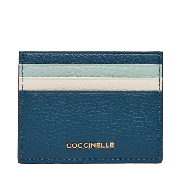 Coccinelle Etui za kreditne kartice Coccinelle M10 Metallic Tri Color E2 M10 12 95 01 Plava