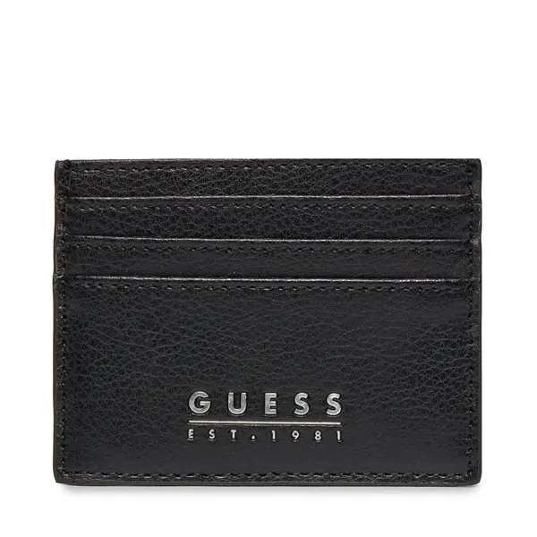 Guess Etui za kreditne kartice Guess Fidenza Slg SMFIDA LEA25 Crna