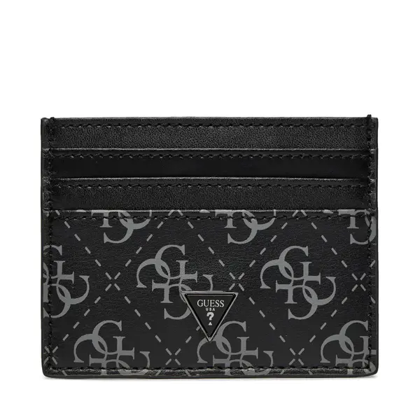 Guess Etui za kreditne kartice Guess SMVELE LEA25 Siva