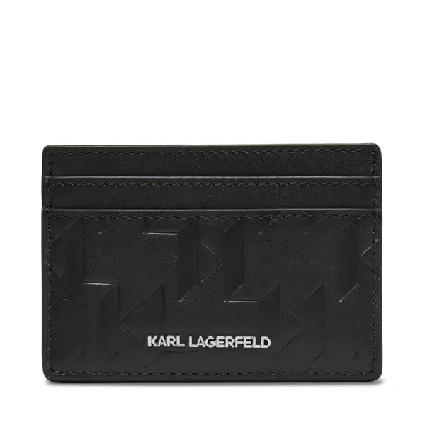 Karl Lagerfeld Etui za kreditne kartice KARL LAGERFELD A1M32098 Crna