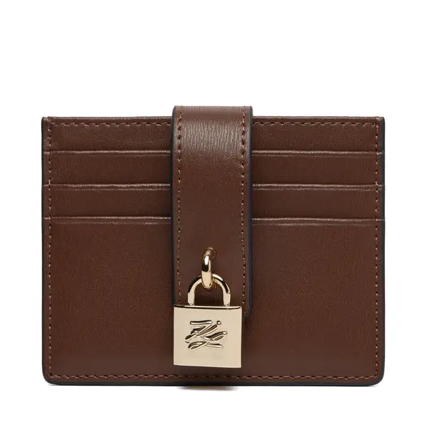 Karl Lagerfeld Etui za kreditne kartice KARL LAGERFELD B1W32025 Smeđa