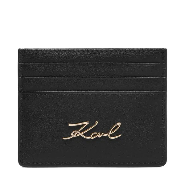 Karl Lagerfeld Etui za kreditne kartice KARL LAGERFELD B1W32034 Crna