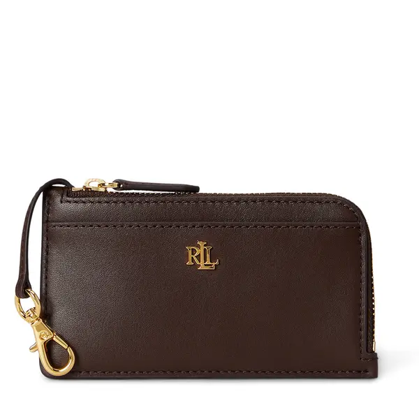 Lauren Ralph Lauren Etui za kreditne kartice LAUREN RALPH LAUREN 432P10421008 Smeđa