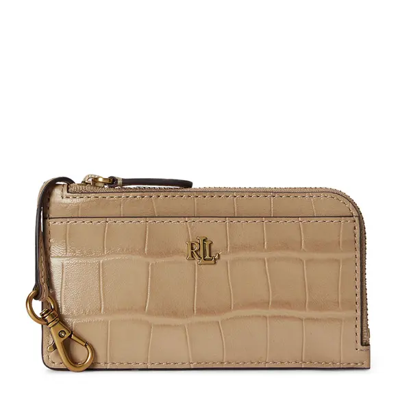 Lauren Ralph Lauren Etui za kreditne kartice LAUREN RALPH LAUREN 432P15678001 Bež