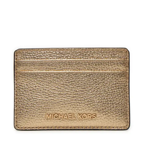 MICHAEL Michael Kors Etui za kreditne kartice MICHAEL Michael Kors 32H9TJ6D1L Zlatna