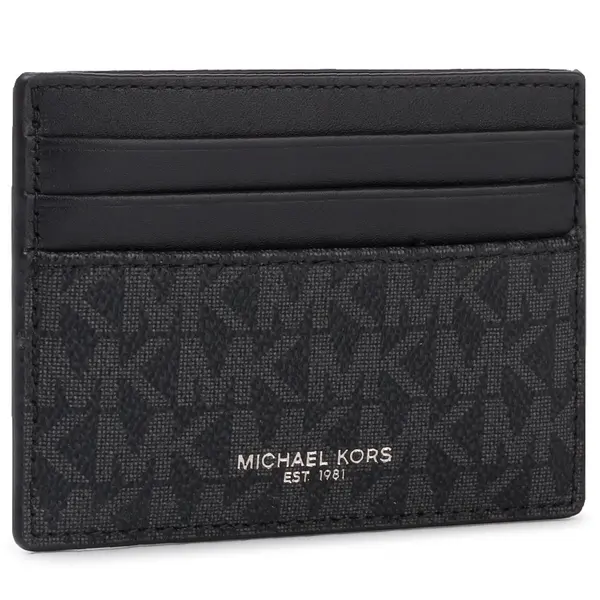 MICHAEL Michael Kors Etui za kreditne kartice MICHAEL Michael Kors Greyson 39F9LGYD2B Crna