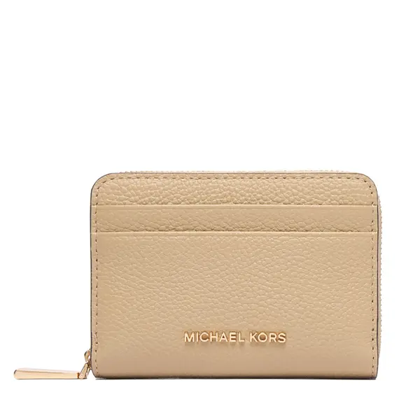 MICHAEL Michael Kors Etui za kreditne kartice MICHAEL Michael Kors Jet Set 32T4GJ6Z5L Svijetlo bež