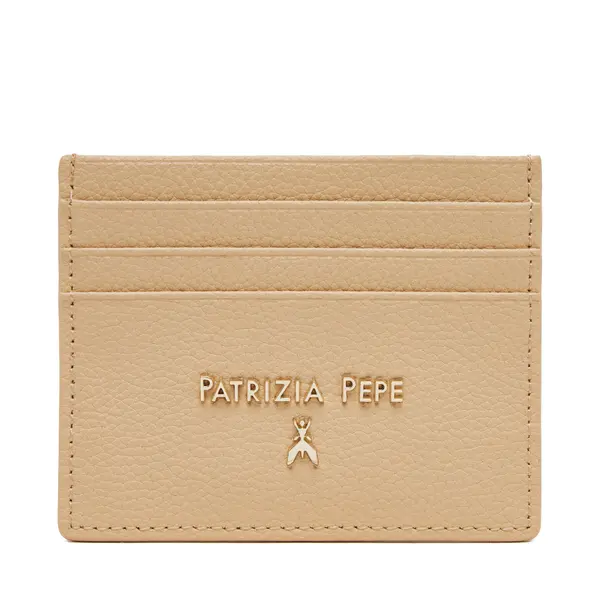 PATRIZIA PEPE Etui za kreditne kartice Patrizia Pepe CQ7001/L001 Bež