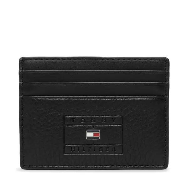 Tommy Hilfiger Etui za kreditne kartice Tommy Hilfiger Th Casual Flag Cc Holder AM0AM14251 Crna