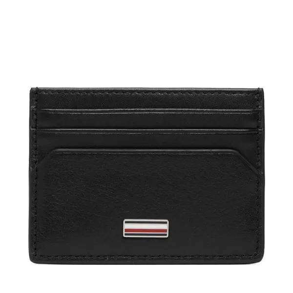 Tommy Hilfiger Etui za kreditne kartice Tommy Hilfiger Th Central Cc Holder AM0AM14494 Crna