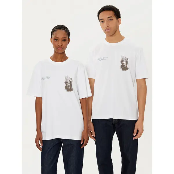 Filling Pieces Filling Pieces T-shirt Unisex Gardener 7449985 Bijela Regular Fit