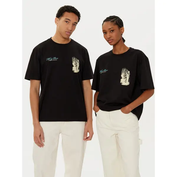 Filling Pieces Filling Pieces T-shirt Unisex Gardener 7449985 Crna Regular Fit