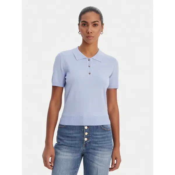 Fracomina Fracomina Polo FR26ST7003K524R9 Svijetlo plava Regular Fit