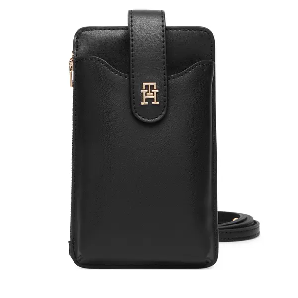 Tommy Hilfiger Futrola za moibtel Tommy Hilfiger Th Icon Phone Wallet AW0AW18137 Crna