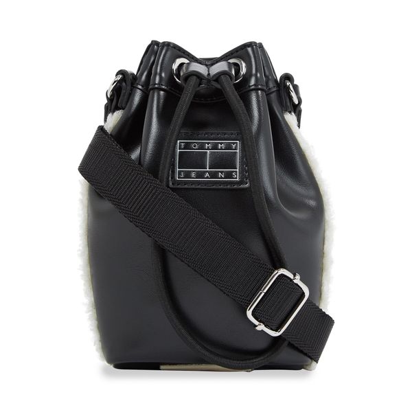 Tommy Jeans Futrola za moibtel Tommy Jeans Tjw Cosy Up Phone Pouch Sherpa AW0AW15439 Black Sherpa BDS