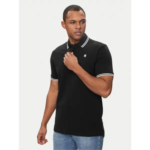 G-Star Raw G-Star Raw Polo Dunda D17127-5864 Crna Slim Fit