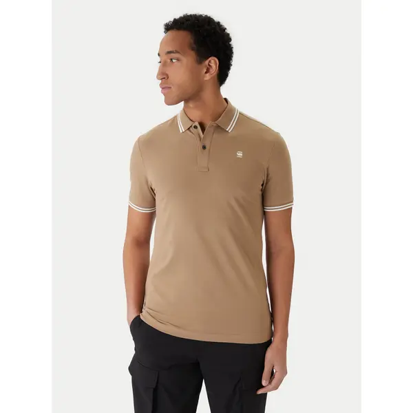 G-Star Raw G-Star Raw Polo Dunda D17127-5864 Smeđa Slim Fit