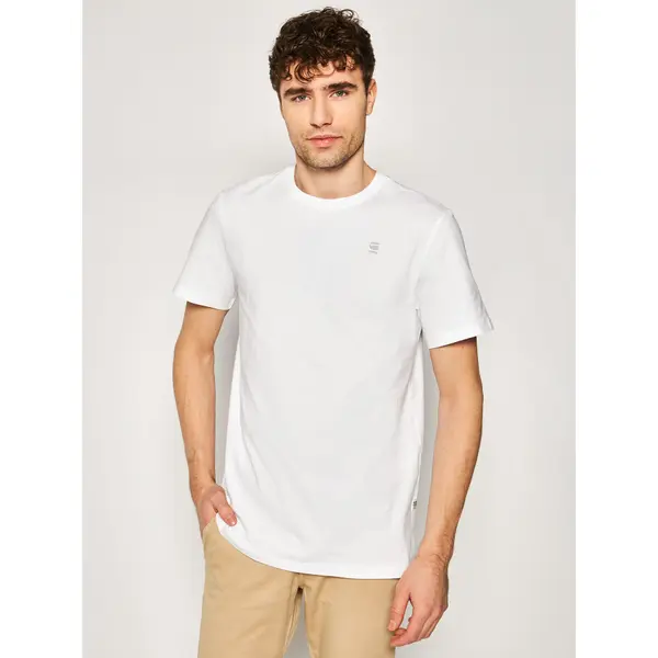 G-Star Raw G-Star Raw T-shirt Base-S D16411-336-110 Bijela Regular Fit