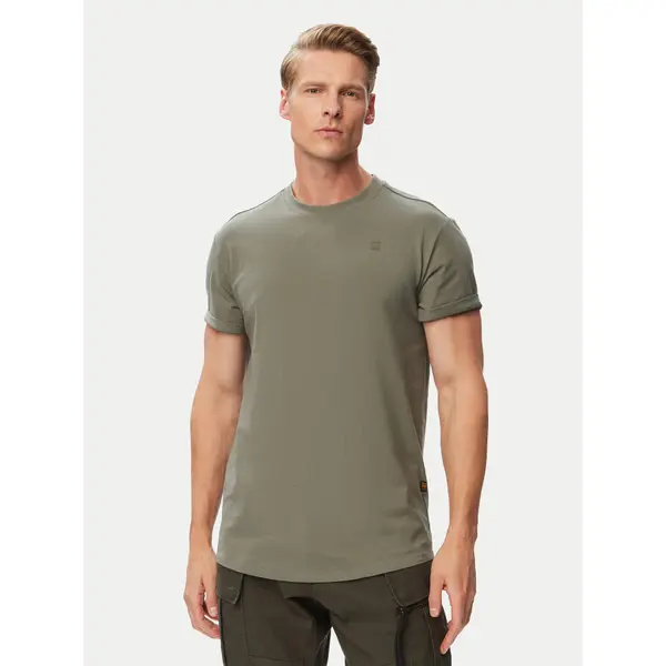 G-Star Raw G-Star Raw T-shirt Lash D16396-B353 Kaki Regular Fit