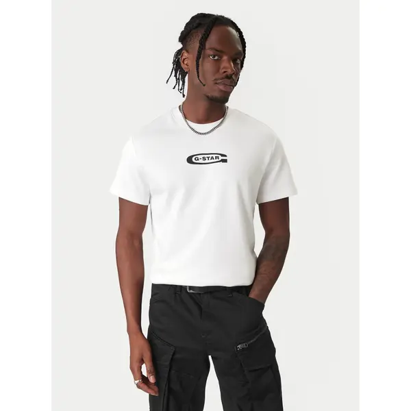 G-Star Raw G-Star Raw T-shirt Old Skool D25967-C812 110 Bijela Regular Fit