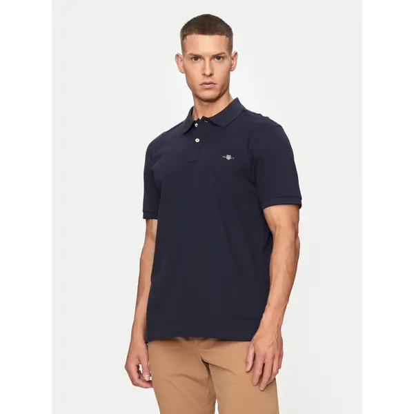 Gant Gant Polo Shield 2220 Tamnoplava Slim Fit