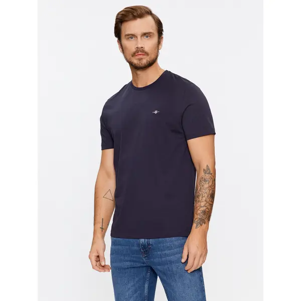 Gant Gant T-shirt Shield 2003184 Tamnoplava Regular Fit
