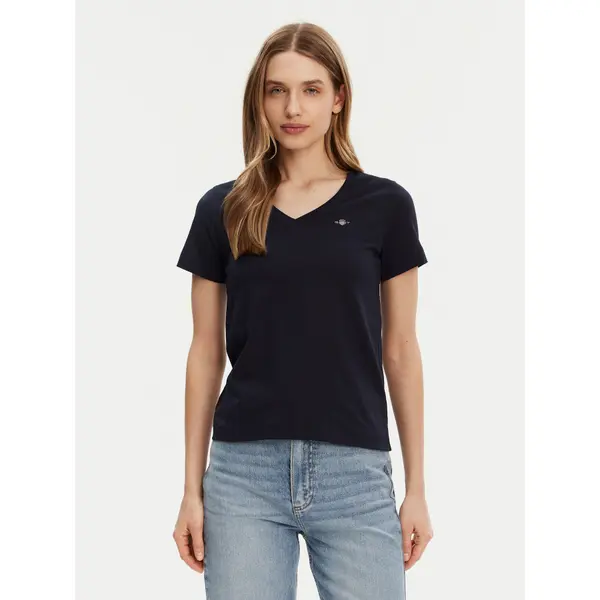 Gant Gant T-shirt Shield 4200750 Tamnoplava Regular Fit
