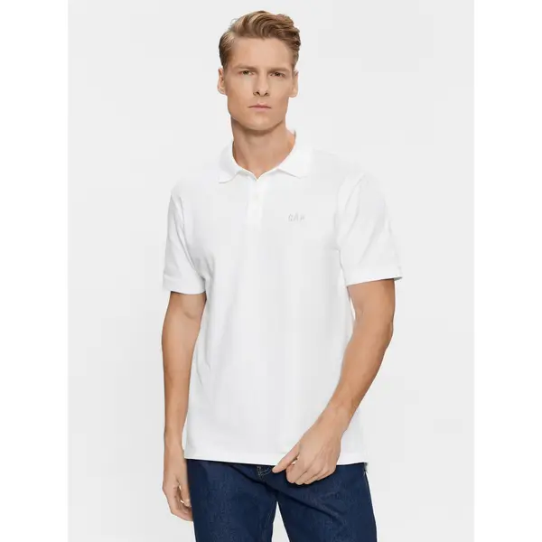 Gap Gap Polo 586306-05 Bijela Regular Fit